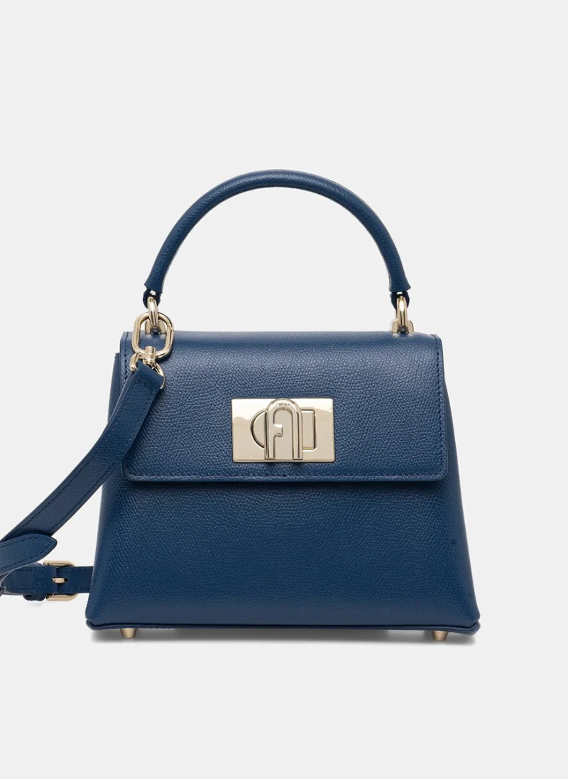 Мини Crossbody чанта Furla 1927 Indigo
