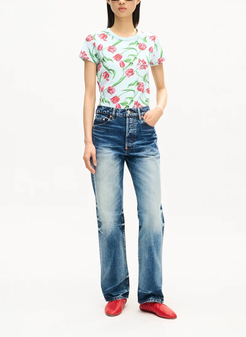 Тишърт с флорален принт 'Tulip' Kenzo