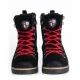 Дамски черни боти с косъм Brenda New Italia Shoes — снимка 5