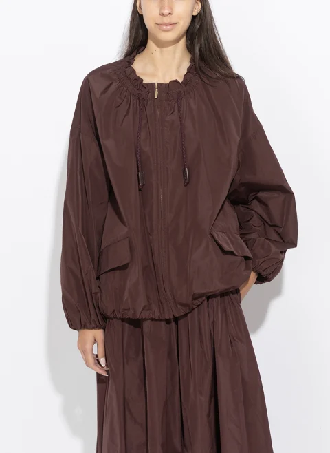 Бомбър яке от тафта 'S Max Mara Smmonde — снимка 4