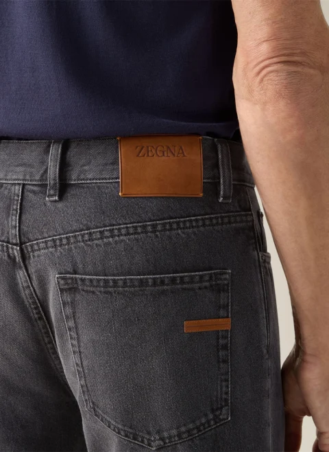Деним 'Roccia' Zegna — снимка 4