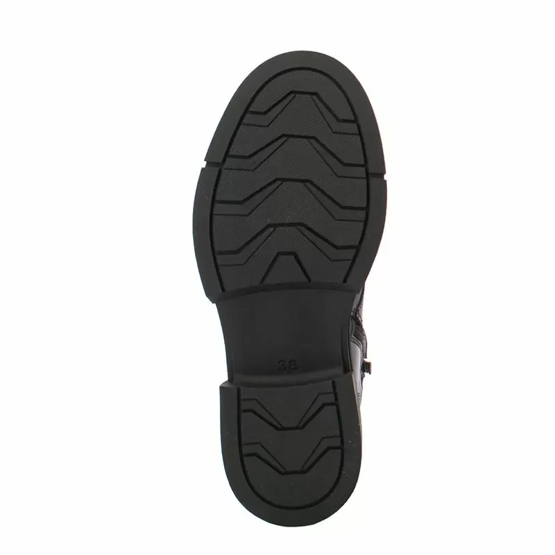 Дамски Равни Боти CARLO FABIANI – 154-98 BLACK — снимка 2
