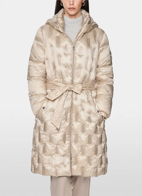 Капитонирано яке с колан Marc Cain Additions — снимка 2