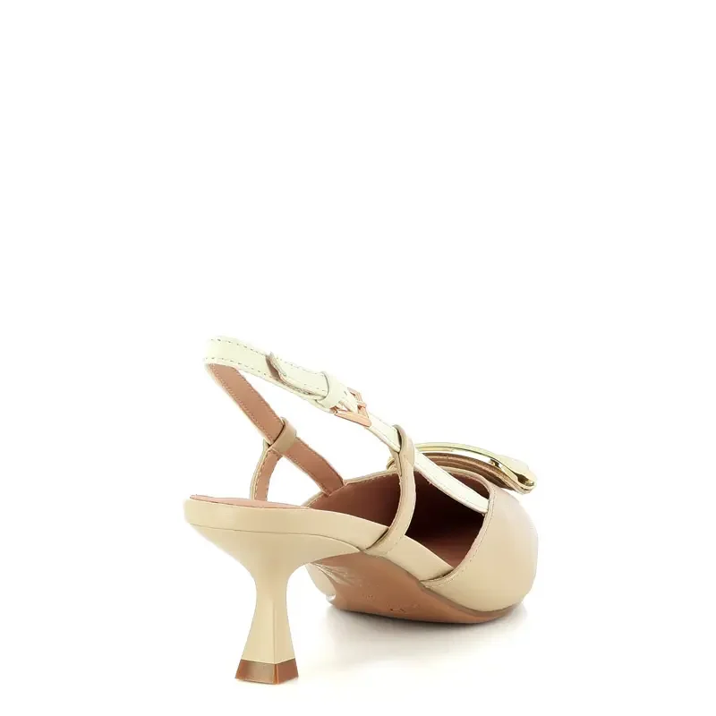 Токчета DONNA SERENA – 436073DP GINA BEIGE/BIANCO — снимка 2