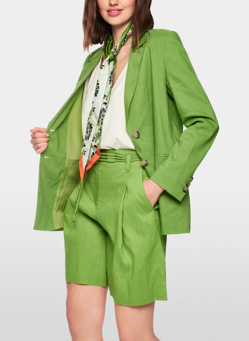 Сако с лен Marc Cain Collections