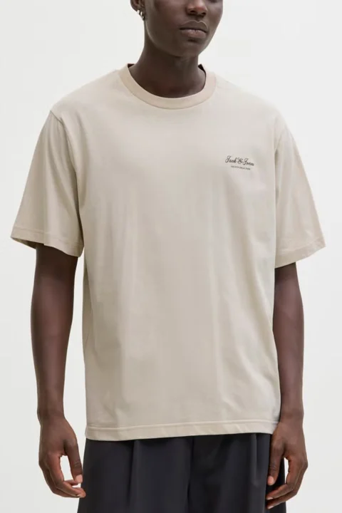 T-Shirt Jjearchive Graphic 12287990 13-0000 TCX moonbeam — снимка 2