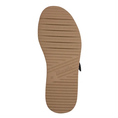 Дамски Равни Чехли TAMARIS – 1-27221-46-001 BLACK — снимка 6