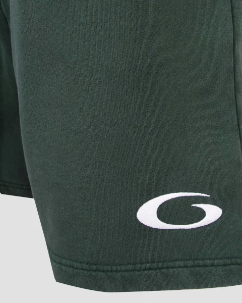 Basketball Sweat Shorts in Dark Green — снимка 3