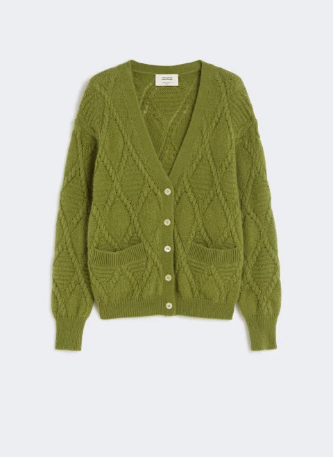 Жилетка с мохер Weekend Max Mara Bolero — снимка 8