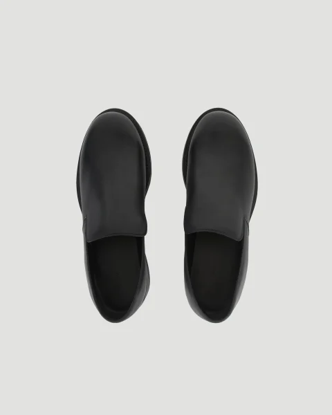Leather Slip-On Shoes — снимка 4