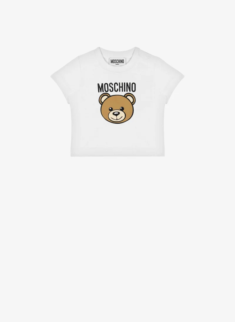 Тишърт с принт Teddy bear Moschino Kids