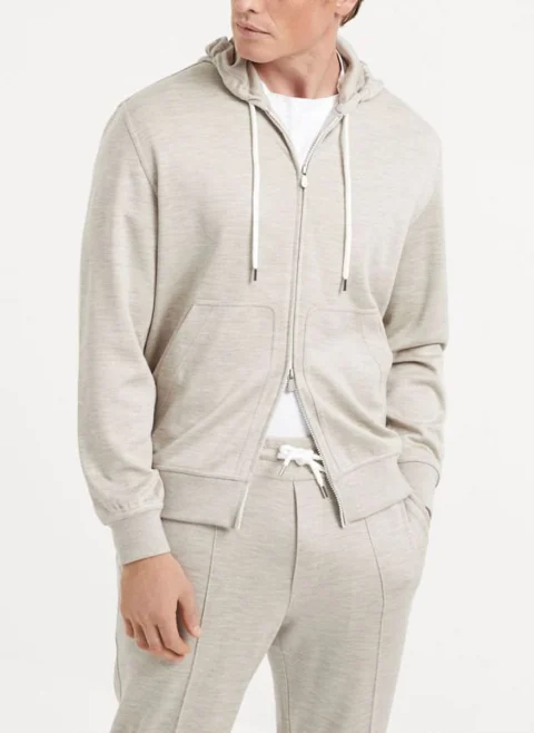 Суитшърт с кашмир Brunello Cucinelli — снимка 6