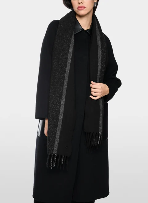 Шал от вълна и кашмир Marc Cain Collections — снимка 3