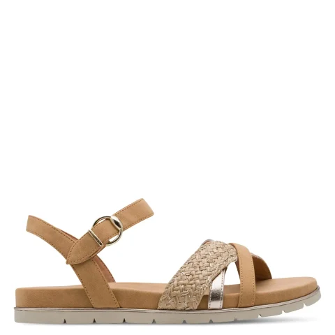 Дамски Равни Сандали TAMARIS – 1-28145-42-313 CAMEL COMB