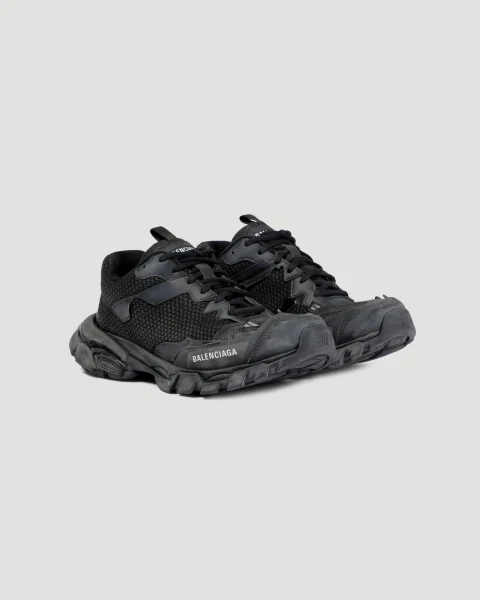 TRACK.3 Trainers in Black — снимка 2