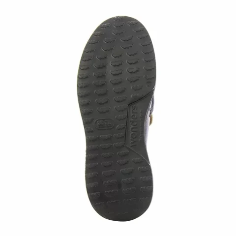 Дамски Обувки На Платформа WONDERS – A-3604 MONTREAL WILD NEGRO/CREAM — снимка 4