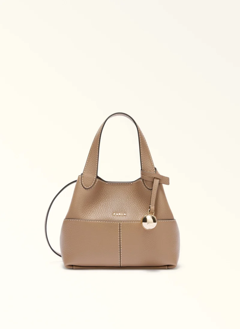 Mини чанта Furla Primrose Toffee