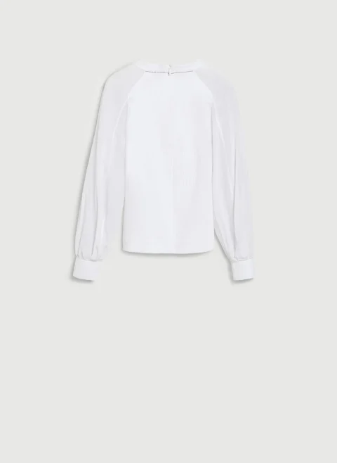 Рипсена блуза 'Harmonious balance' Brunello Cucinelli Kids 12 — снимка 2