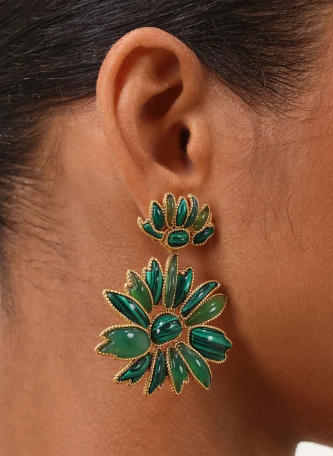 Обеци с флорален дизайн 'Botanica Dangles' Zimmermann — снимка 4