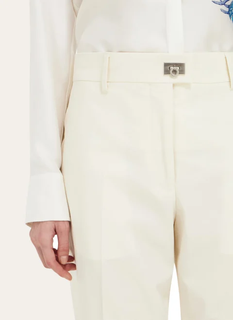 Панталон с 'Hug' детайл Ferragamo — снимка 4