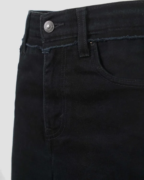 Denim Skirt in Black — снимка 3