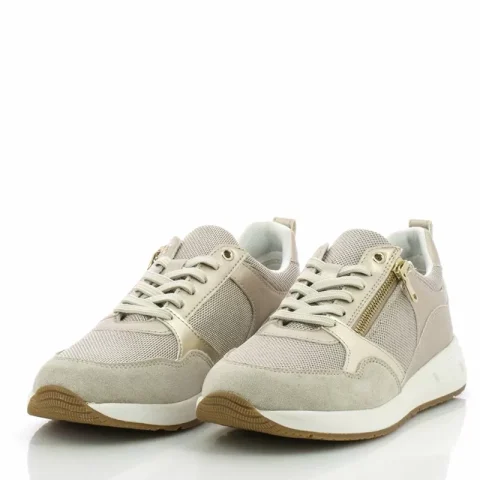 Дамски Сникърс GEOX – D35NQA D BULMYA LT GOLD/BEIGE — снимка 3