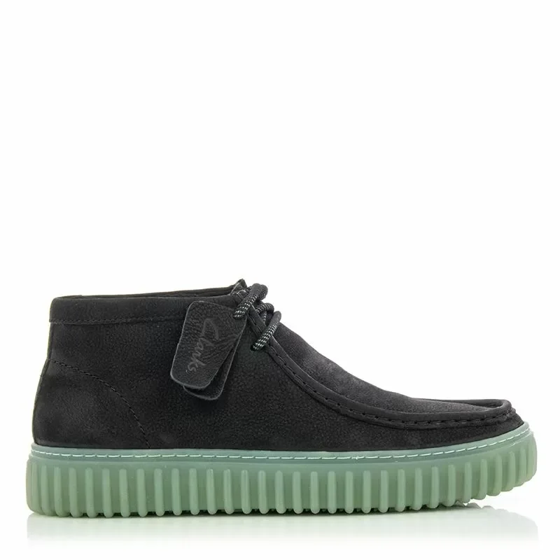 Мъжки Ежедневни Боти CLARKS – 26173591 TORHILL HI BLACK INTEREST