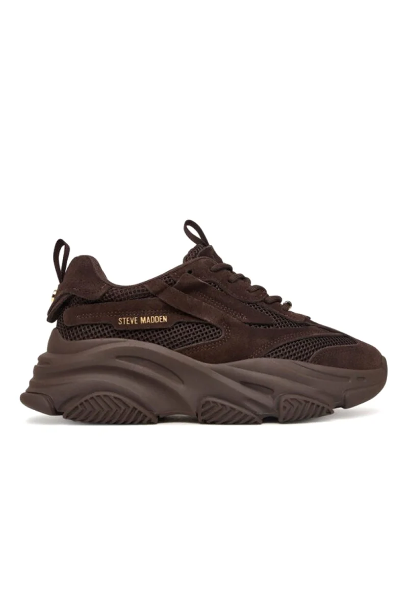 Дамски Sneakers Steve Madden Possession-E 11004652 chn chocolate brown