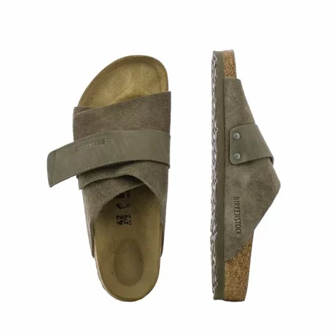 Мъжки Чехли Комфорт BIRKENSTOCK – 1029137 KYOTO CONCRETE GREY — снимка 5