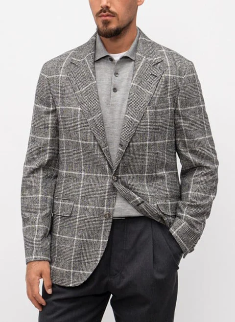 Сако с алпака Brunello Cucinelli