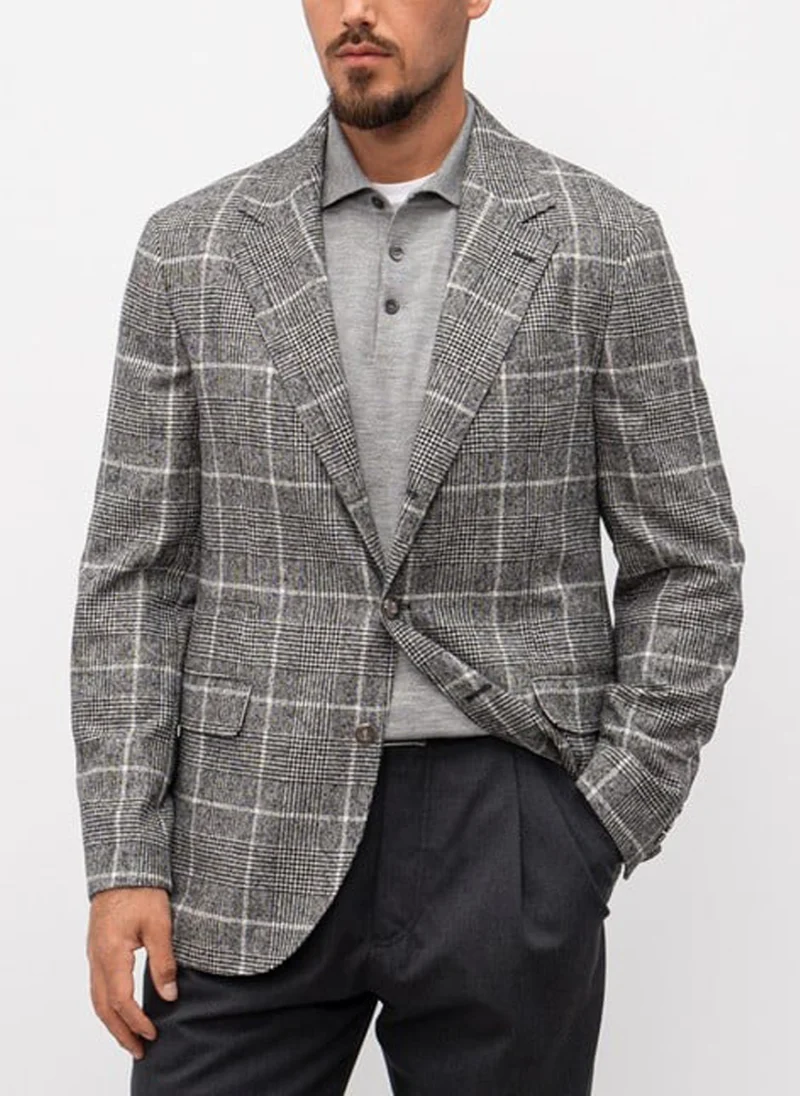 Сако с алпака Brunello Cucinelli