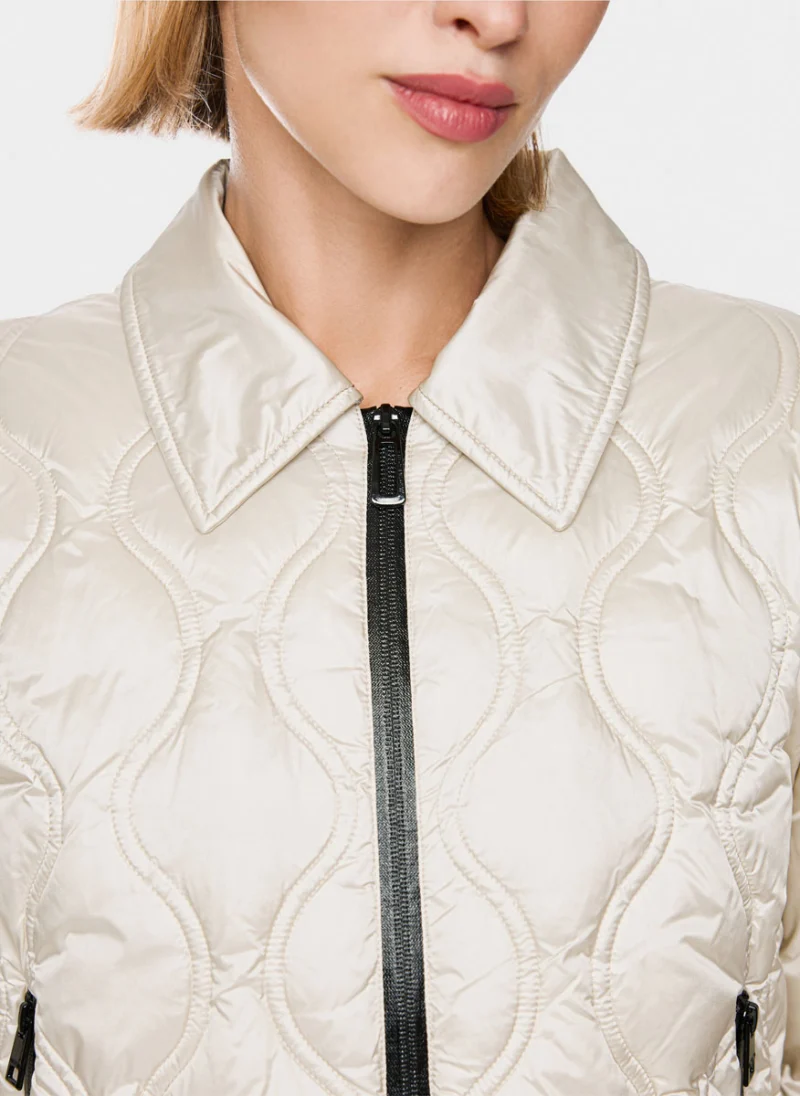 Капитонирано яке с контрастни детайли Marc Cain Sports — снимка 10