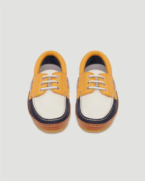 Ashe Boat Shoes in Smooth Leather — снимка 3