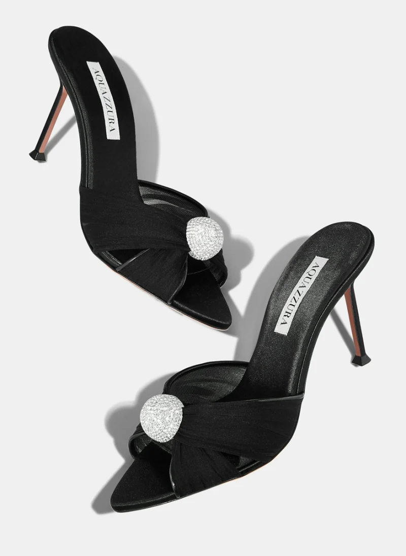 Чехли на ток 'Mystery' Aquazzura — снимка 5