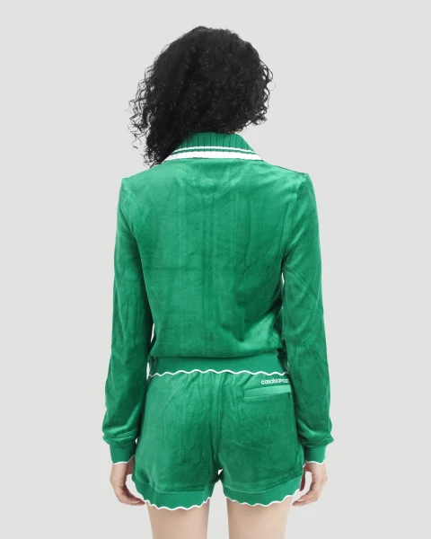 Scalloped Track Jacket — снимка 3