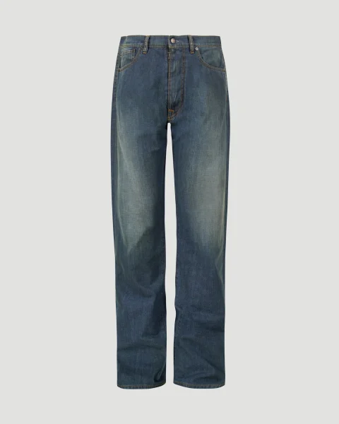 Americana Wash Turn-Up Jeans
