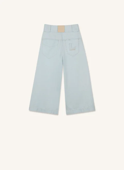 Деним 'Wide-leg' Lanvin Kids — снимка 2