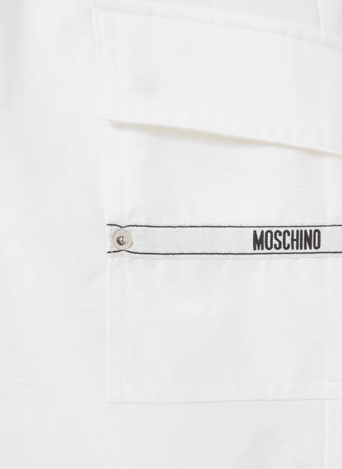 Къс карго панталон Moschino Kids — снимка 3