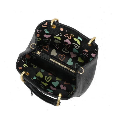 Дамска черна чанта Beth Jewels Braccialini — снимка 8