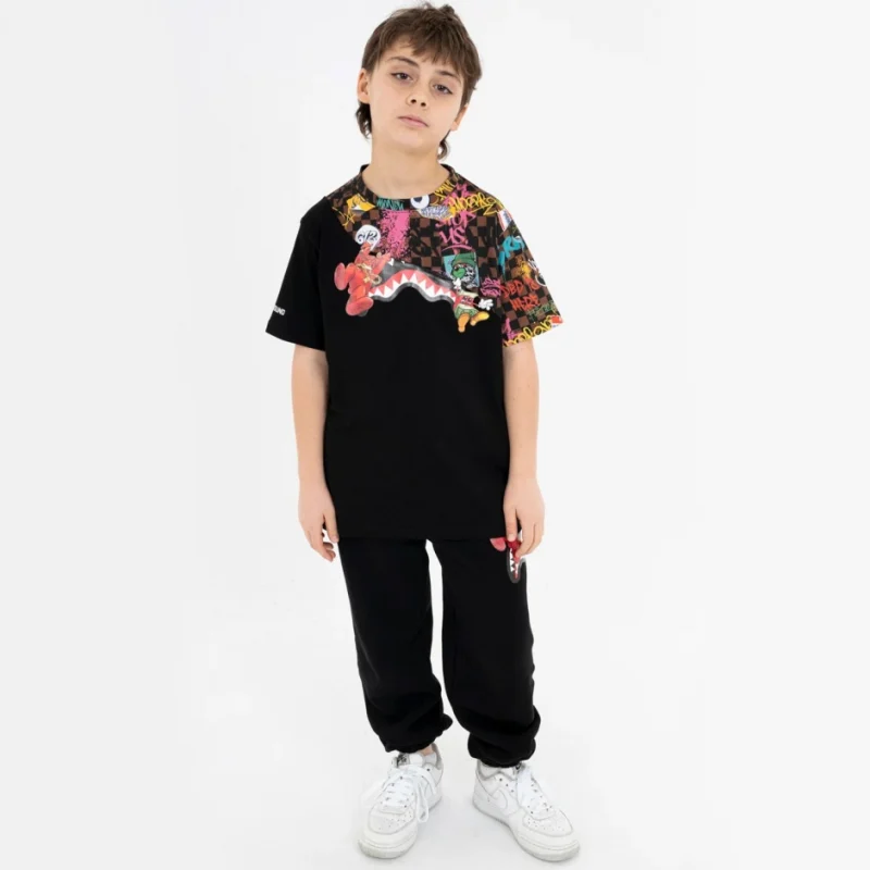 Детска тениска HANG IN THERE GRAFFITI SPRAYGROUND
