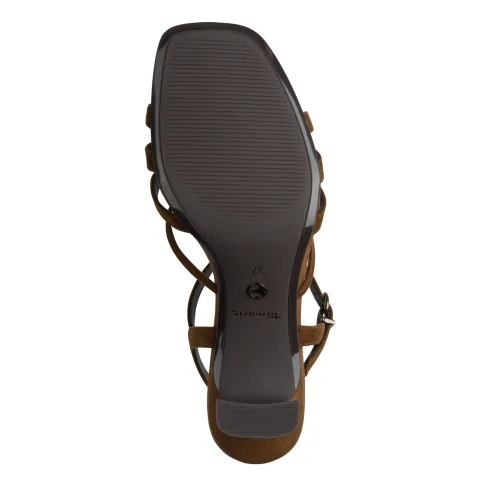 Дамски Сандали На Ток TAMARIS – 1-28338-46-305 COGNAC — снимка 6