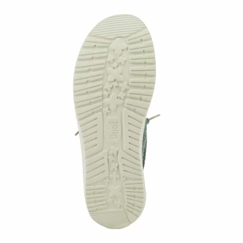 Мъжки Ежедневни HEY DUDE – 43085-336 WALLY JUTE SEA GREEN — снимка 2