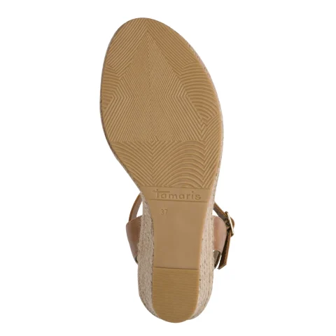 Дамски Сандали На Платформа TAMARIS – 1-28376-46-392 COGNAC COMB — снимка 6