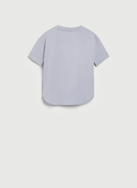 Тишърт с принт 'Travel and discovery' Brunello Cucinelli Kids 12 — снимка 2