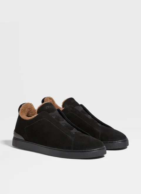 Велурени кецове 'Triple Stitch™' Zegna — снимка 2