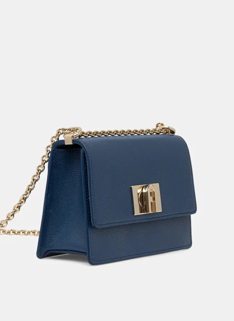 Мини Crossbody чанта Furla 1927 Indigo — снимка 2