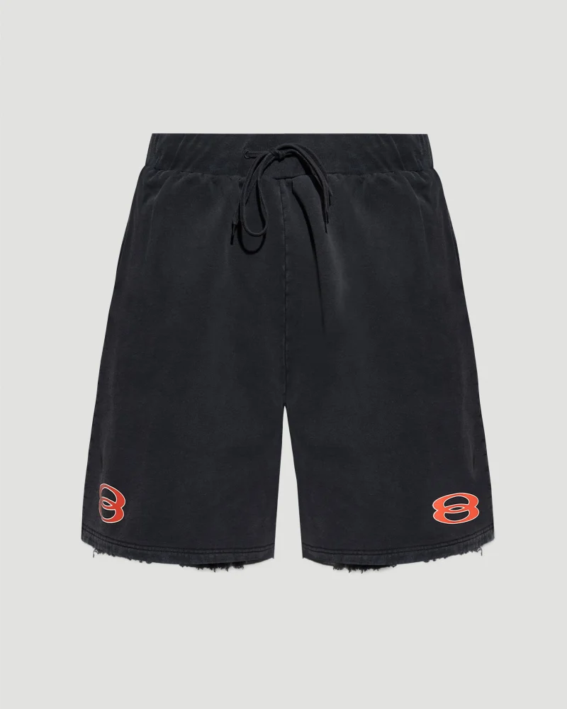 Cotton Logo Shorts