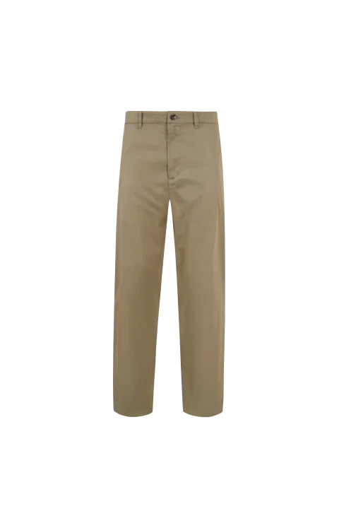 Burberry Brown Cotton Trousers