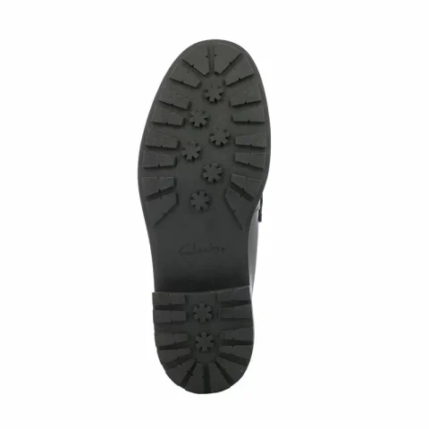 Дамски Лоуфър CLARKS – 26183173 ORINOCO3 EDGE BLACK PAT — снимка 5