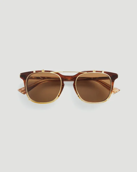 Classic Square Clip on Sunglasses